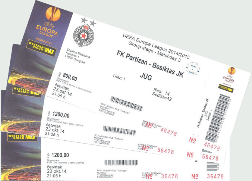 UEFA upozorila Partizan i Bešiktaš!