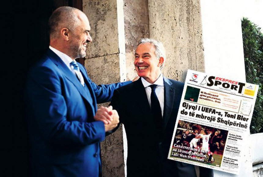 Toni Bler lobira u UEFA za Albance