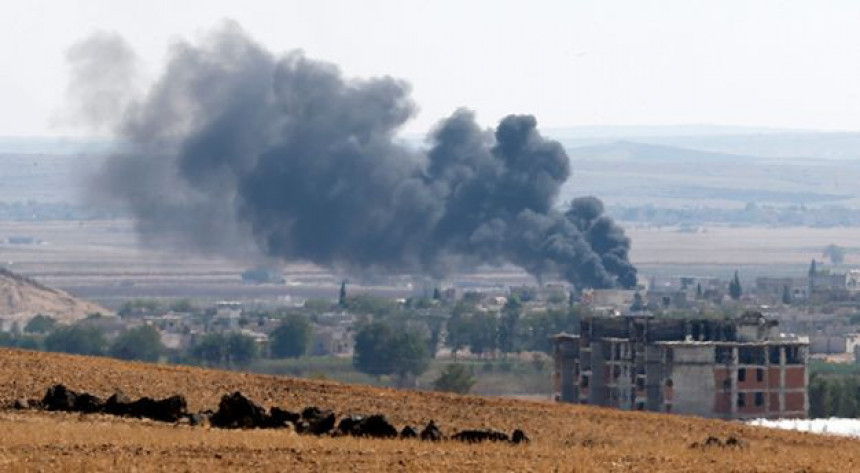 Заустављена операција на Кобане