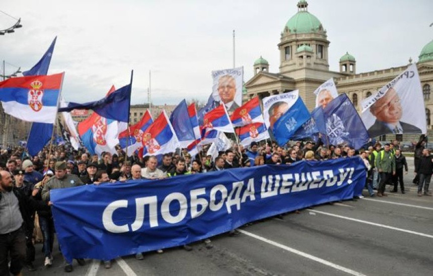 Beograd: Danas skup podrške Šešelju