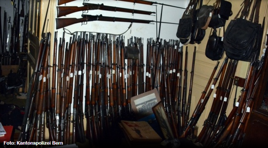 Nevjerovatna količina oružja pronađena kod penzionera