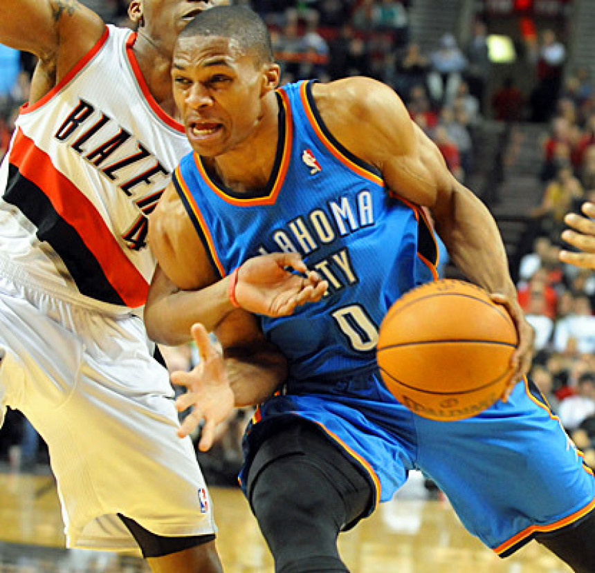 NBA - Oklahoma: Povreda Duranta, pa lom ruke Vestbruka!