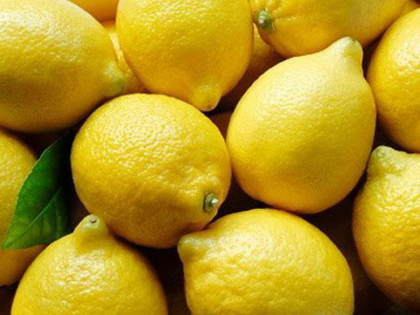 Limun tretiran opasnim fungicidom