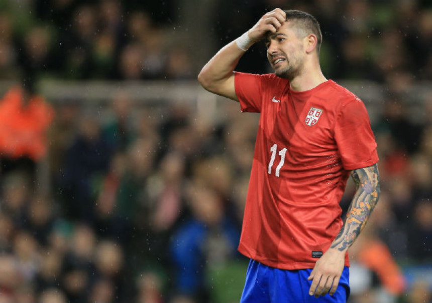 Problem za Srbiju - Kolarov ne igra protiv Danaca!