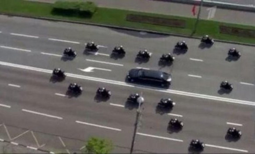 Ne, ovo nije Putinova kolona vozila