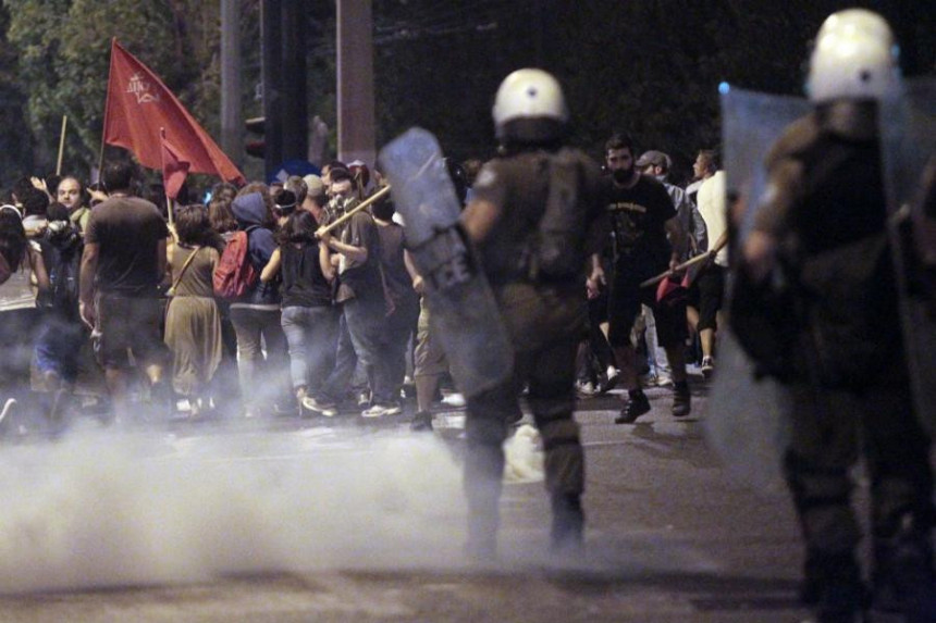 Протести у Атини