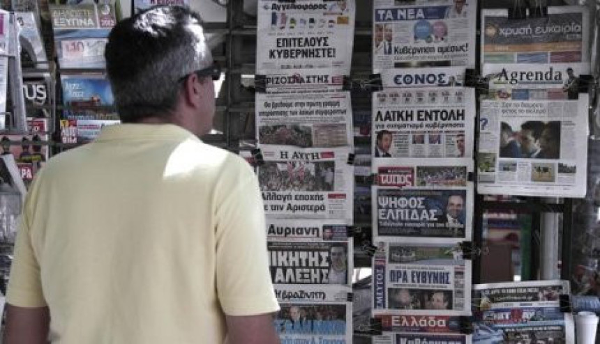 Počeo štrajk novinara u Grčkoj