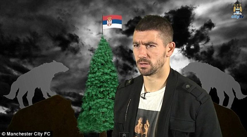 Video: Svi se smiju, samo Kolarov ne! Šta mu je?!