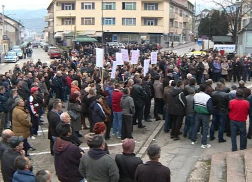 Protesti zbog hapšenja u Višegradu