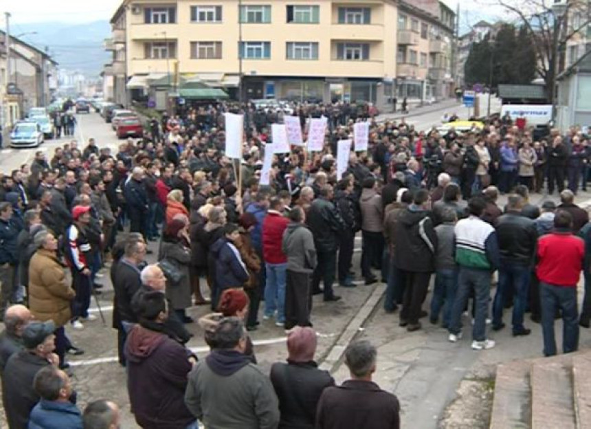 Протести због хапшења у Вишеграду