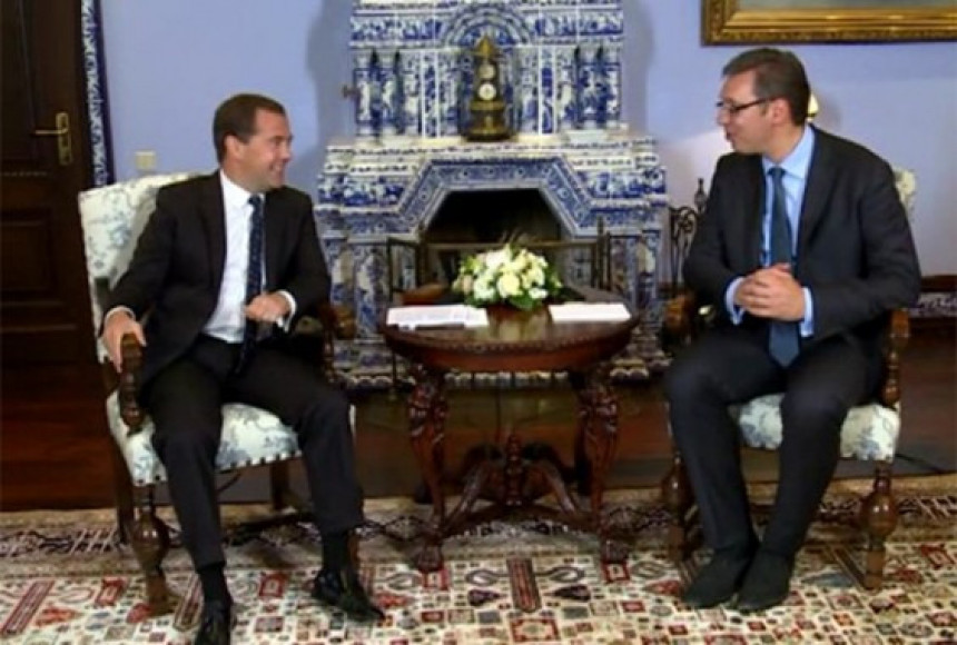 Vučić i Medvedev danas o "Južnom toku"