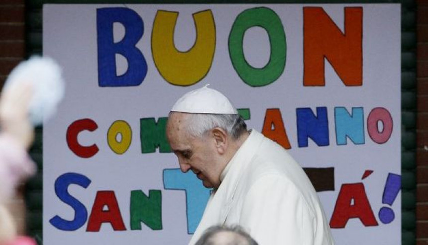Papa Franjo proslavio 78. rođendan