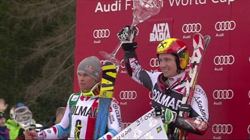 Хиршеру велеслалом у Алта Бадији