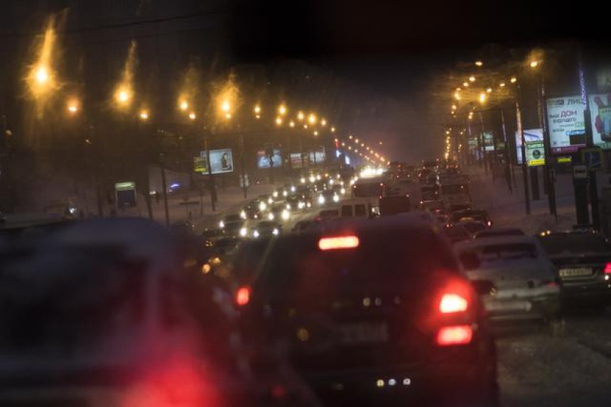 Moskva: 500 udesa na sat zbog snijega