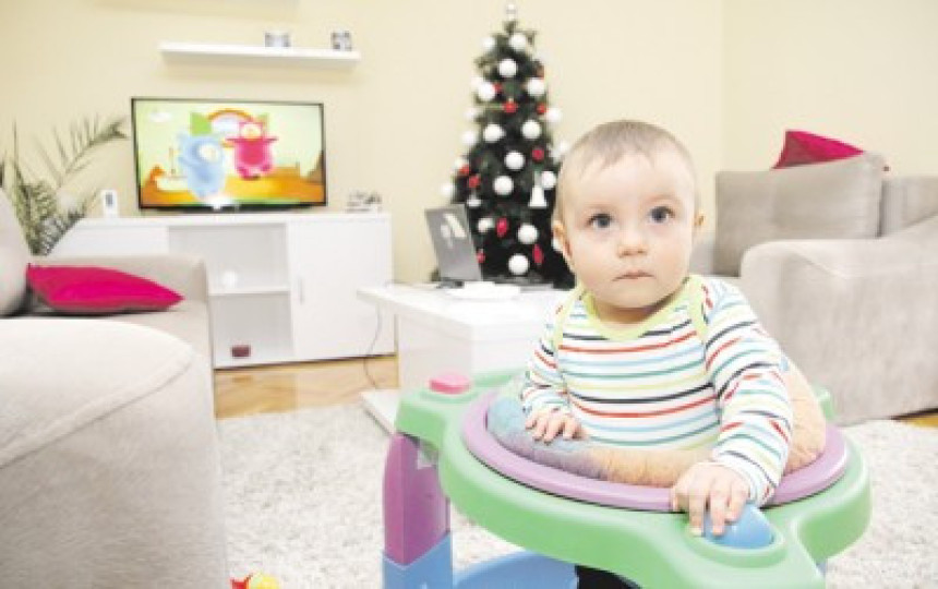 Rođen u poplavi, a obožava vodu!