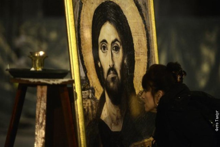 Božićna liturgija u Beogradu