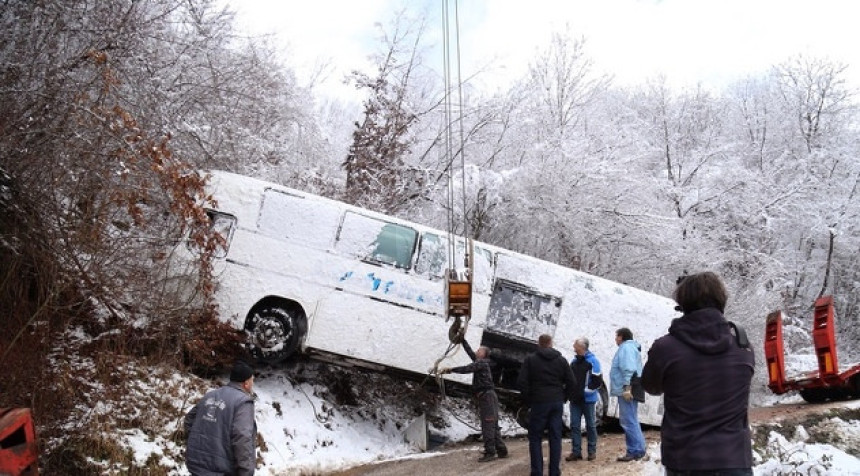 Nesreća u Foči: Autobus bio ispravan, vozač vozio 22 km/h
