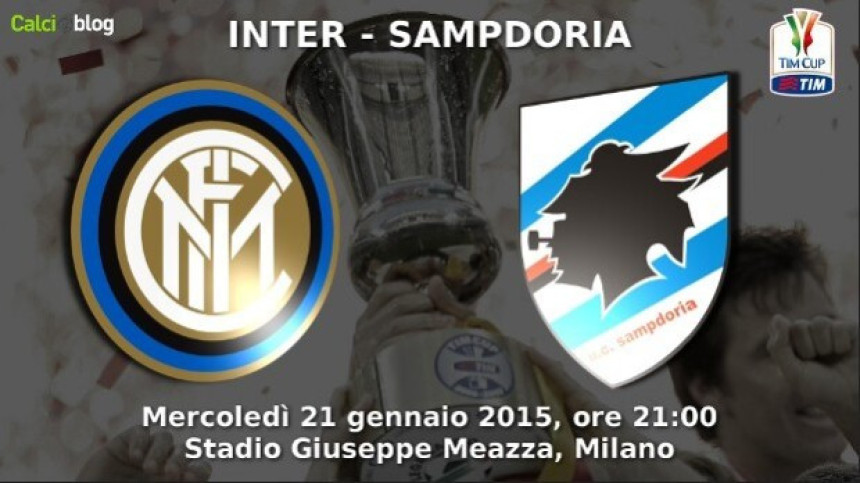 Kup: Inter nakon mnogo muka izbacio Mihu i Sampdoriju!
