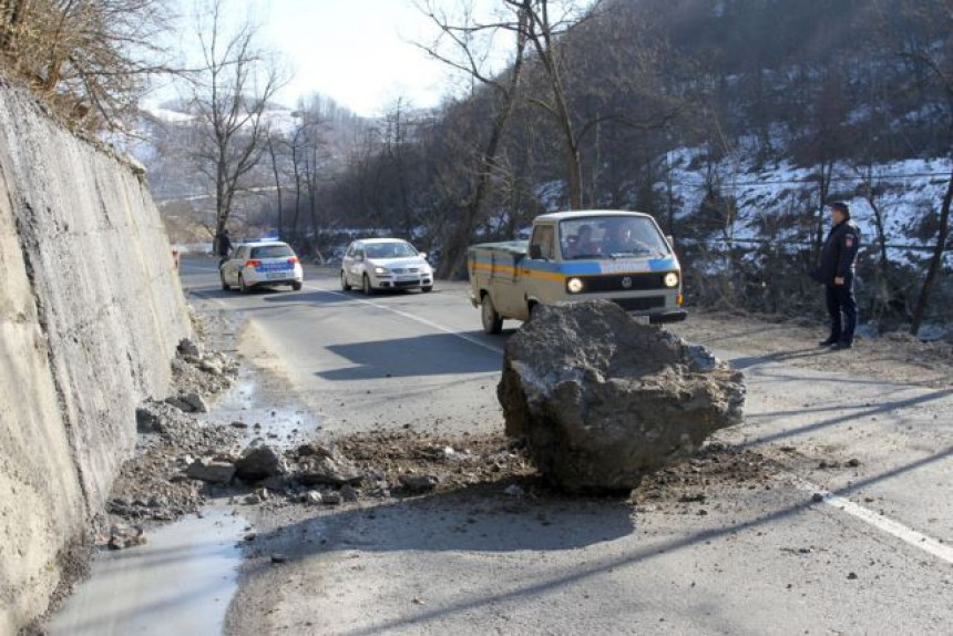 Odron na putu Banjaluka – Čelinac