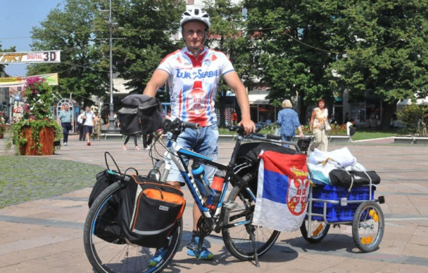 Kraljevčanin kreće biciklom u Japan