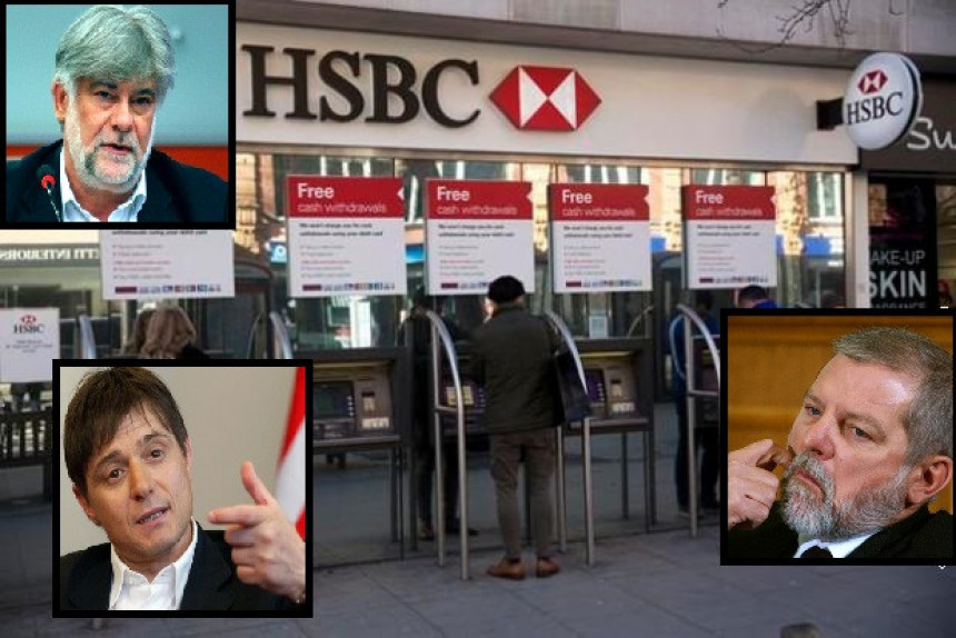 Biznismeni sa računima u "HSBC" banci