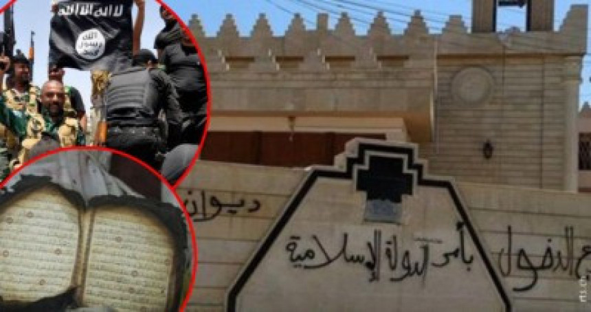 Islamisti spalili biblioteku