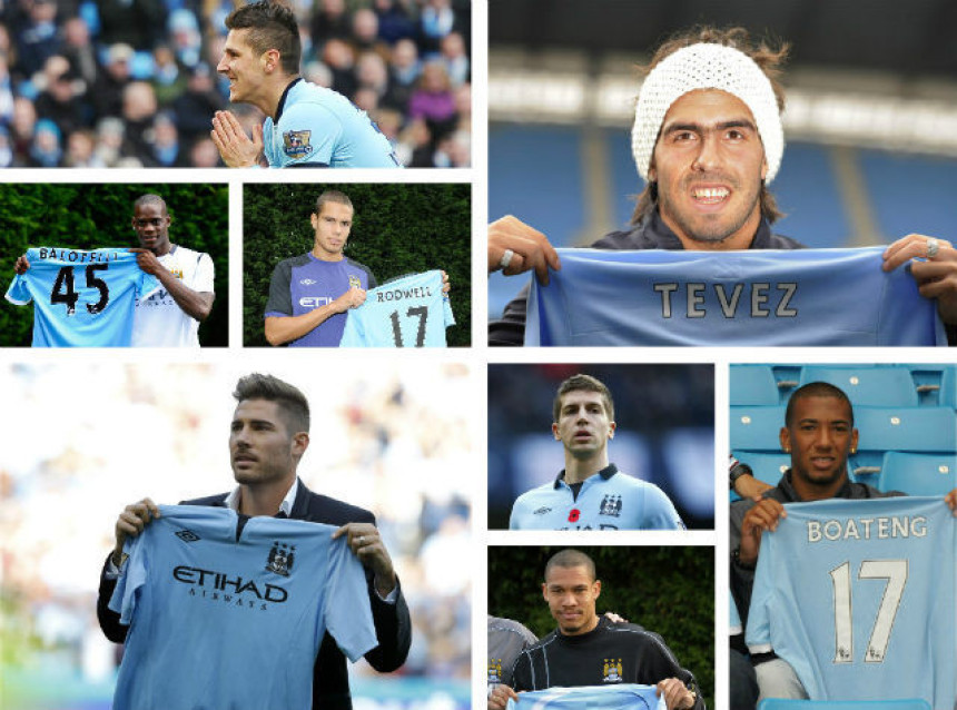 Сити за пет година изгубио 182.000.000 на трансфере!