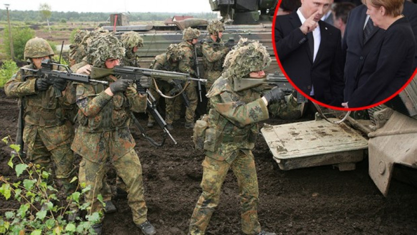 Њемачка се плаши Путина:Меркел јача војску, спрема се хаос?!