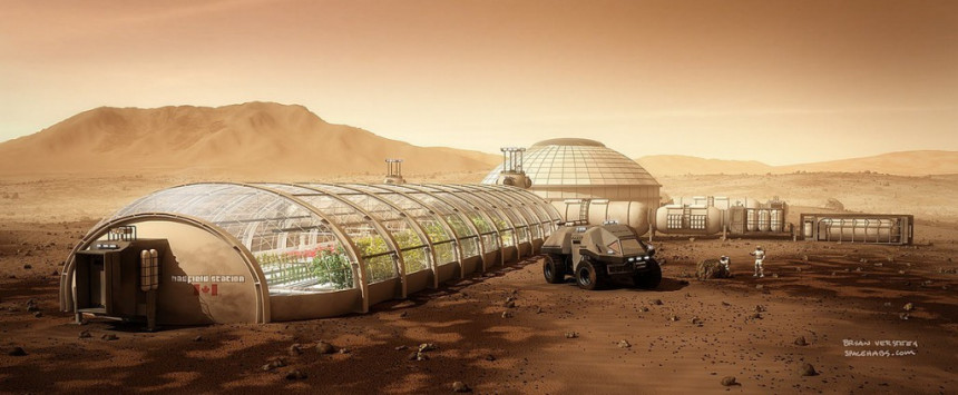 Evo gdje će živjeti prvi ljudi na Marsu