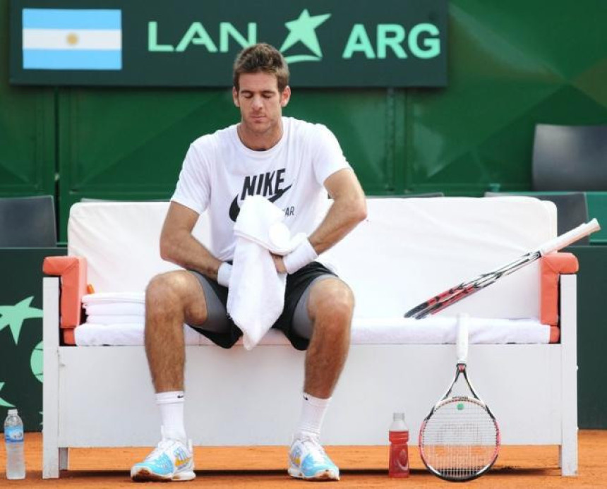 Del Potro: Hoću da igram protiv Srbije!
