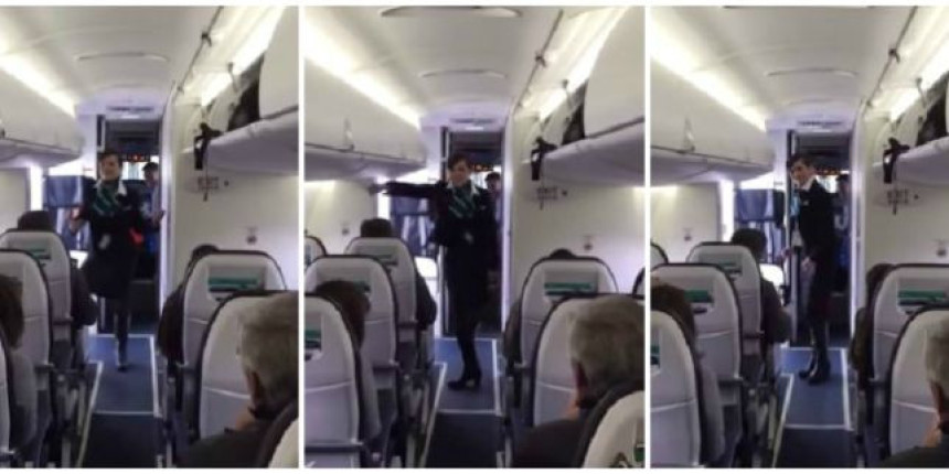 Ovakvu stjuardesu bi svaki avion trebalo da ima