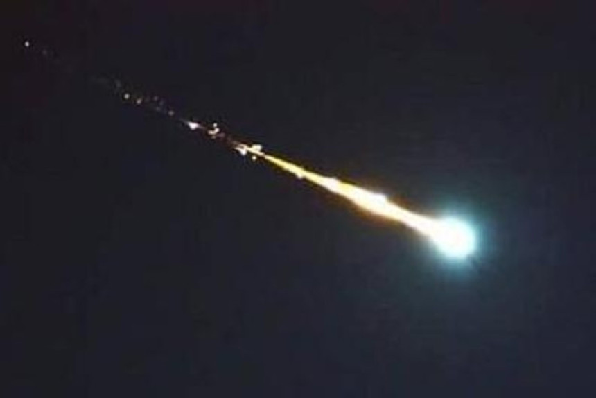 Метеор изнад Швајцарске