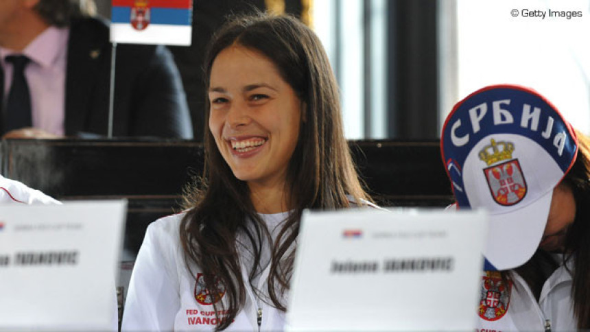 Fed kup: Ana opet igra za Srbiju!