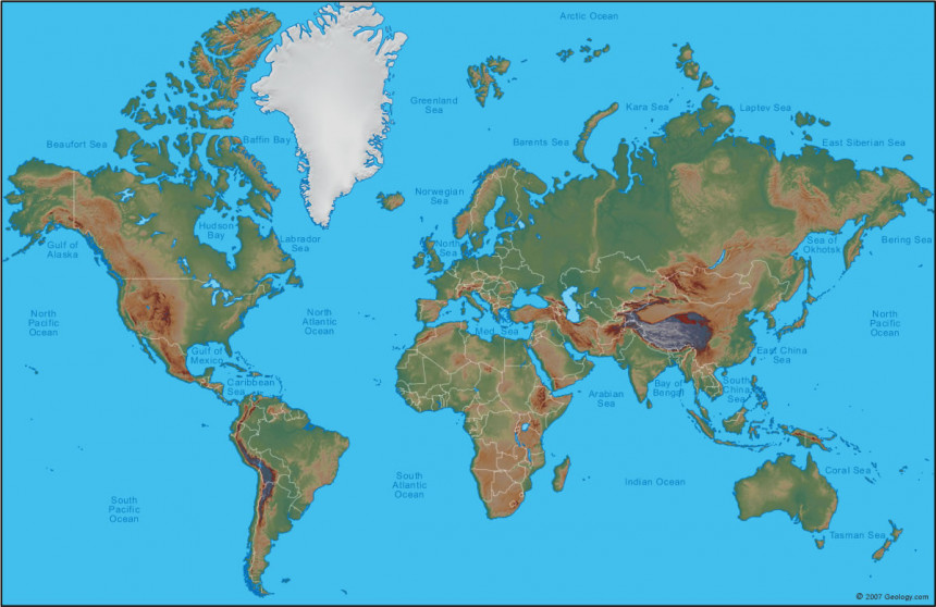 Svijet uopšte ne izgleda kao na mapama 