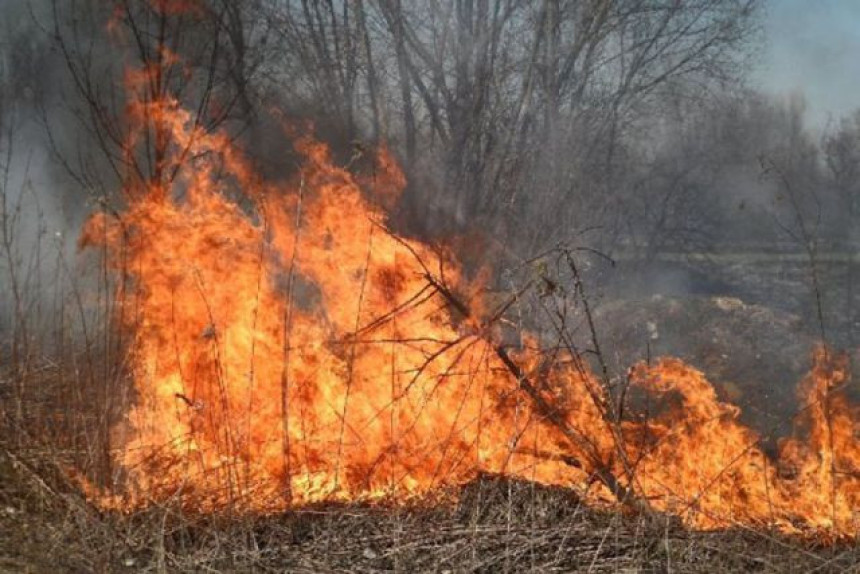 Trebinje: Požar u minskom polju