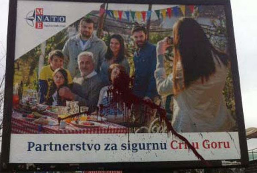 У Црној Гори билборди са подршком НАТО