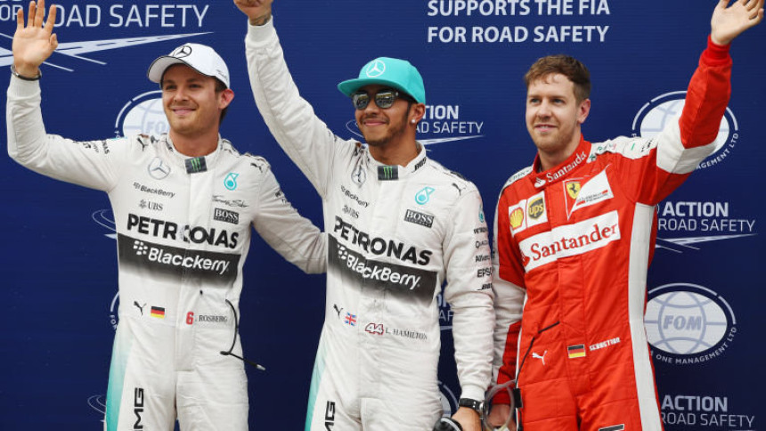 F1: Sunce ili kiša, nema veze - Hamilton je najbrži!