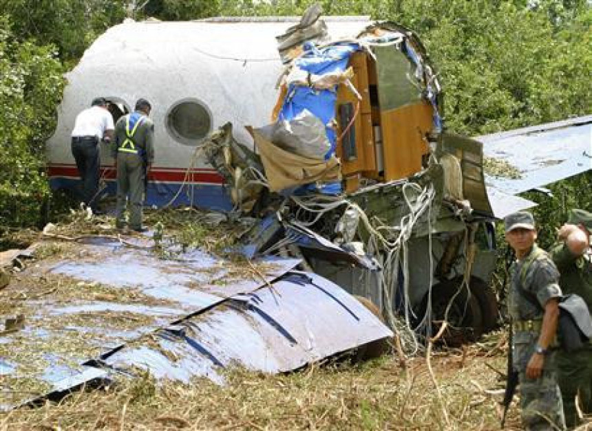 Srušio se avion sa tonom kokaina