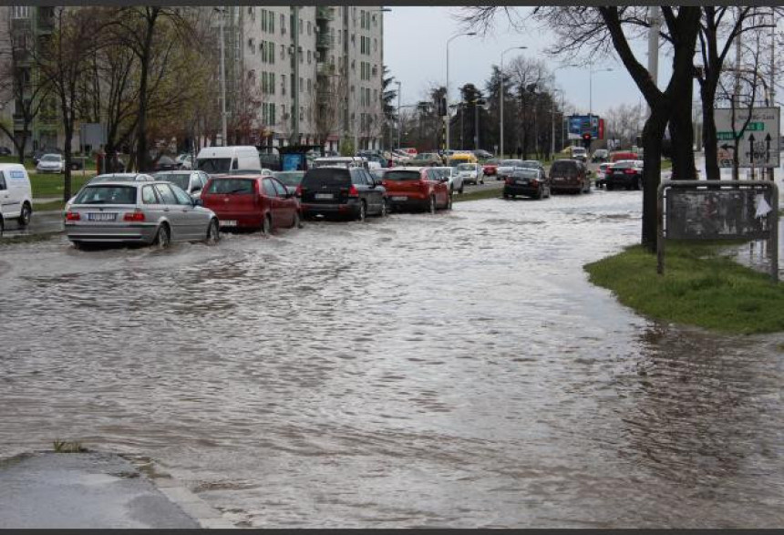 Poplava na Novom Beogradu