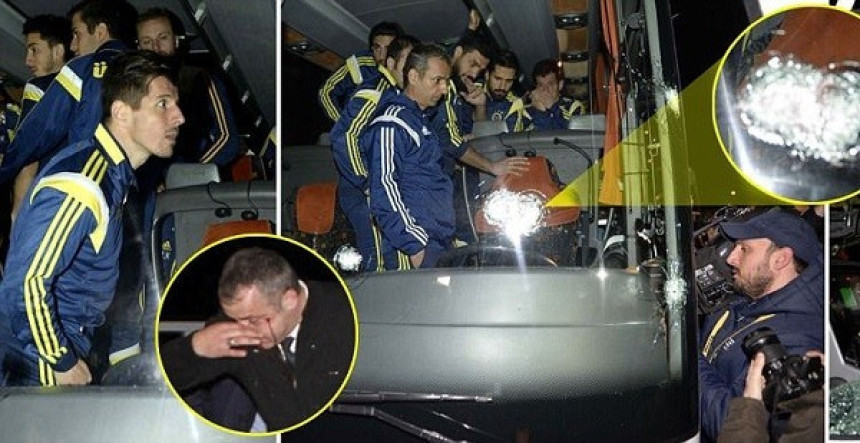 Video: Uhapšeni napadači na Fenerov bus!