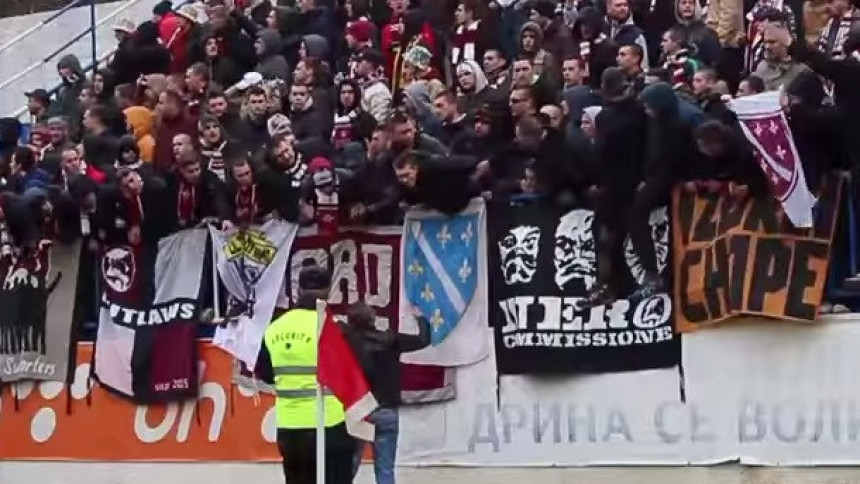 Video: Frka - u Zvorniku pocepao zastavu sa ''ljiljanima''!
