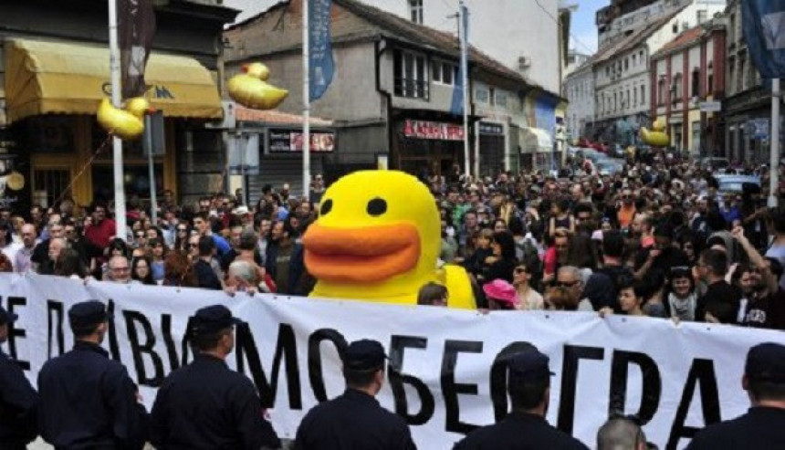 Protest zbog Beograda na vodi