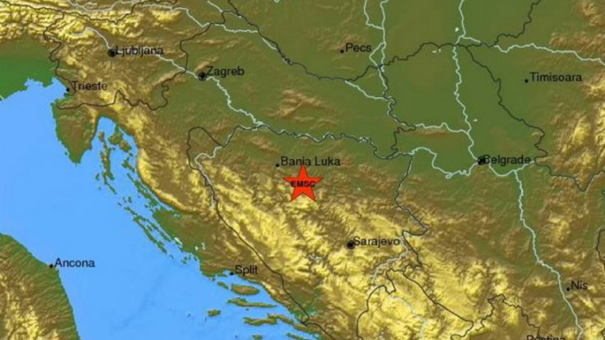 Још један слабији земљотрес у Бањалуци