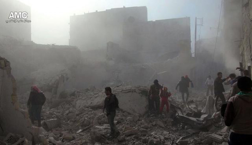 Сирија:У ваздушним ударима 52 жртве