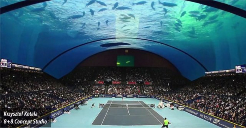 Дубаи ће добити тениски терен под водом?