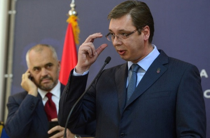 Aleksandar Vučić i Rama o posjeti Tirani