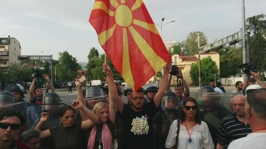 Makedonija: Počeo protest opozicije