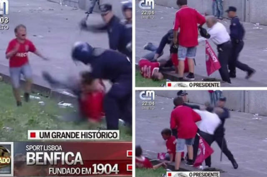 Видео: Није наша полиција страшна! Погледајте португалску!