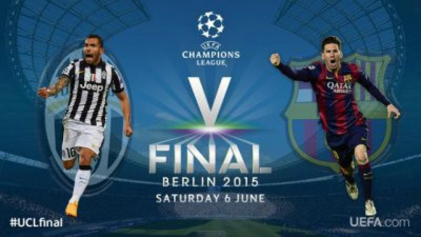 Finale LŠ, najava: Barselona - Juventus!