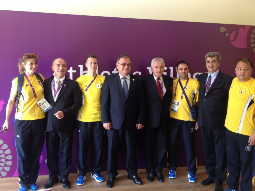 Mladen Ivanić posjetio bh. olimpijce u Bakuu
